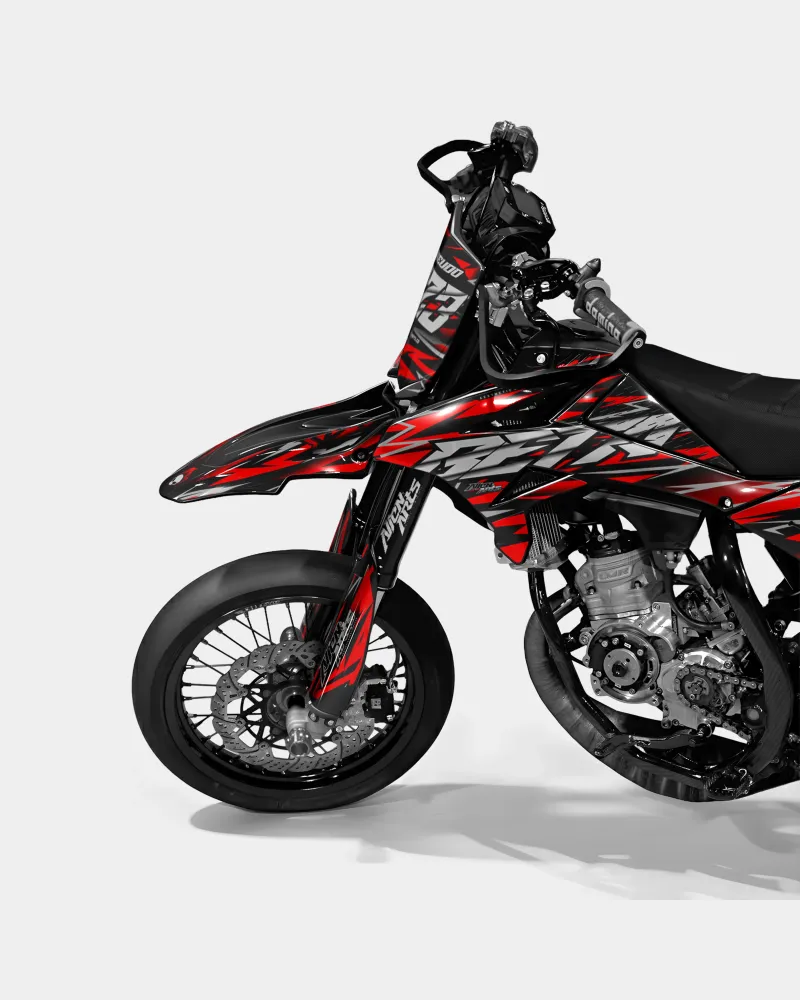 LUEUR - Decoratieset BETA 50cc - Rood