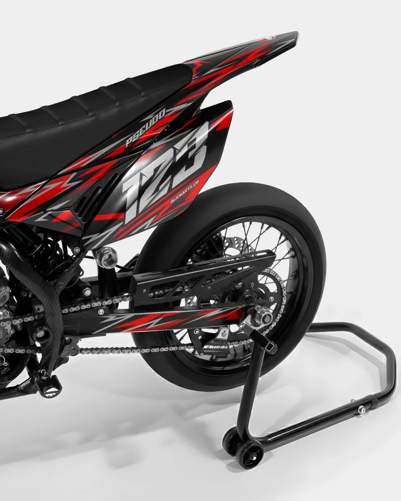 LUEUR - Decoratieset BETA 50cc - Rood