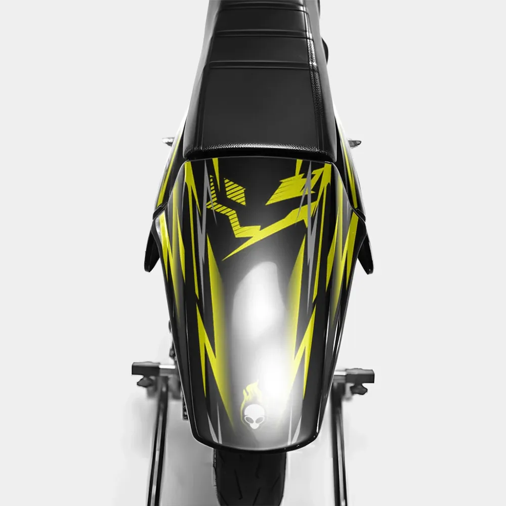 LUEUR - Decoratieset DERBI 50cc - Geel