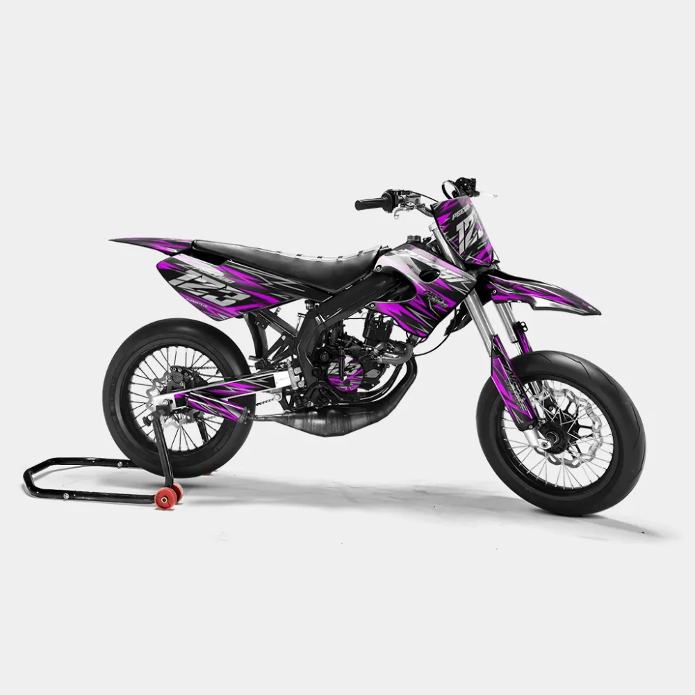 LUEUR - Decoratieset DERBI 50cc - Roze