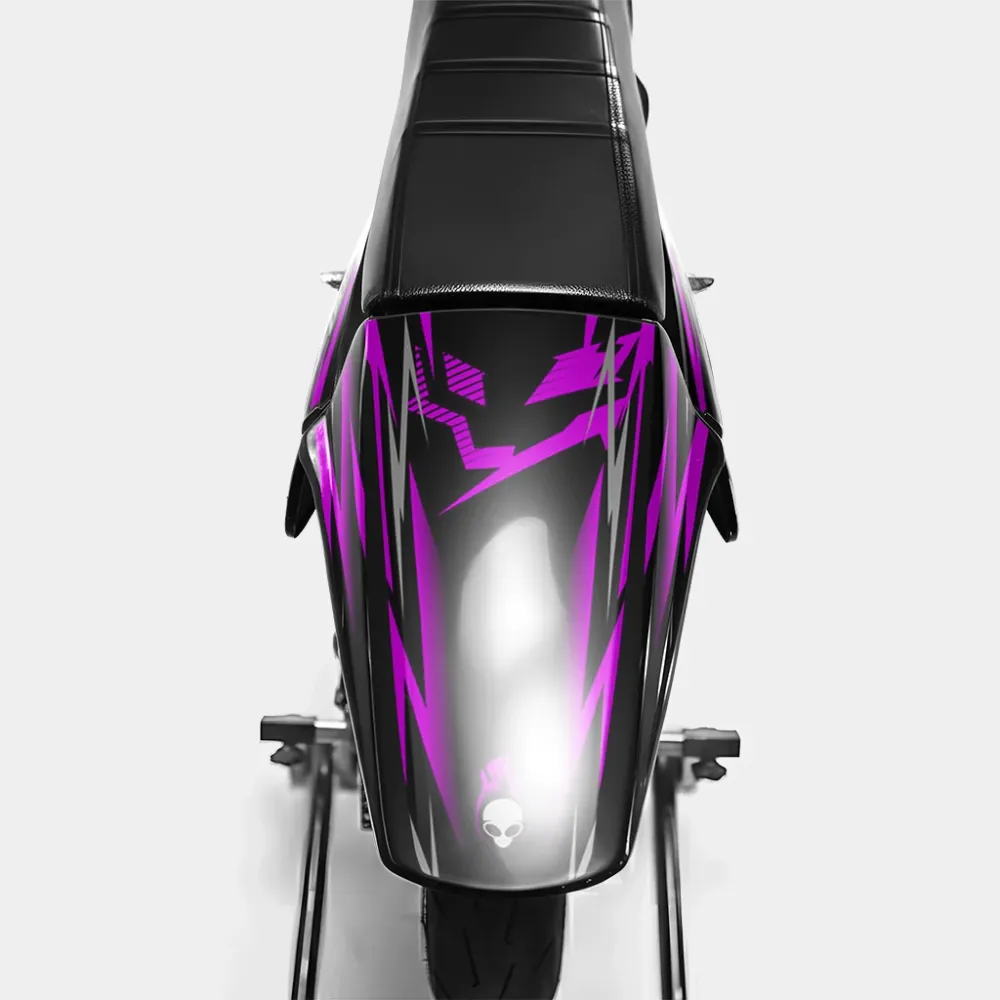 LUEUR - Decoratieset DERBI 50cc - Roze