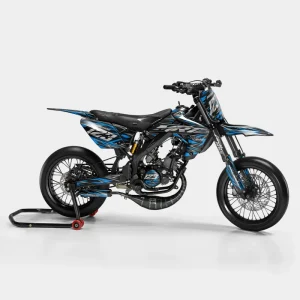 LUEUR - Decoratieset RIEJU 50cc - Blauw