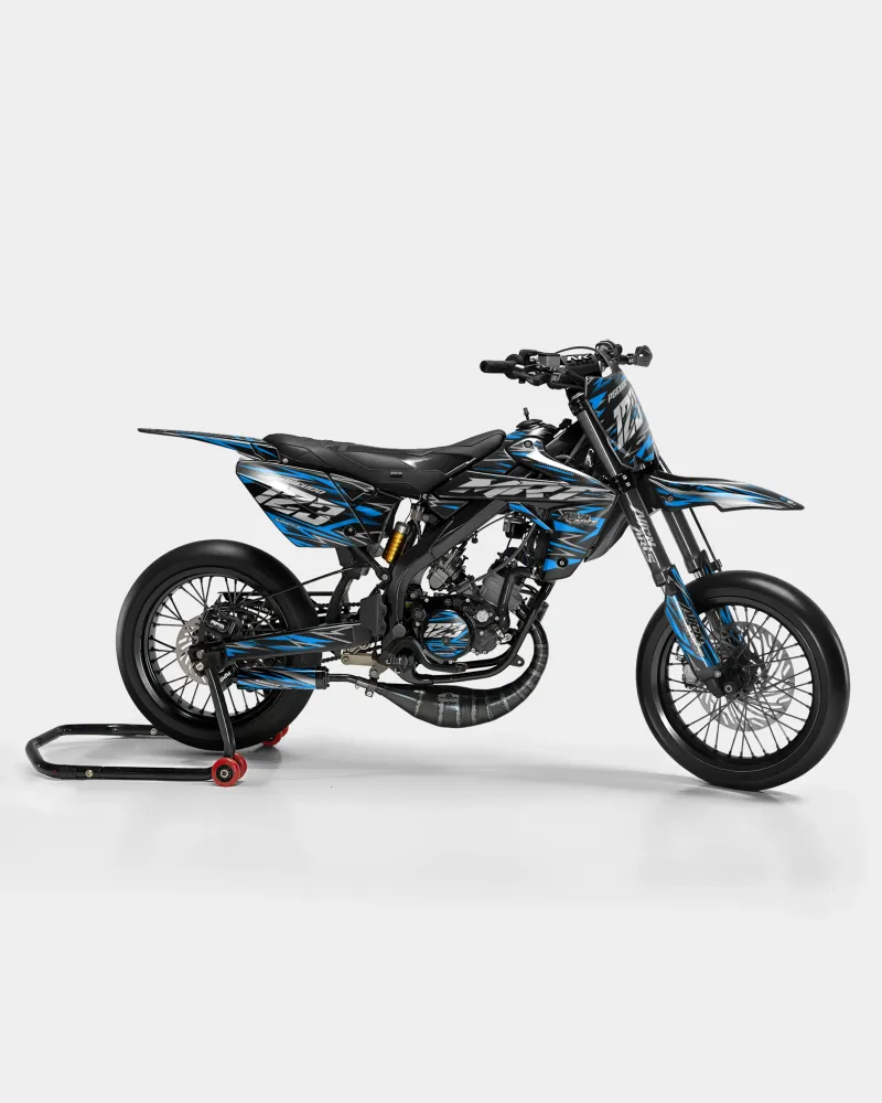 LUEUR - Decoratieset RIEJU 50cc - Blauw