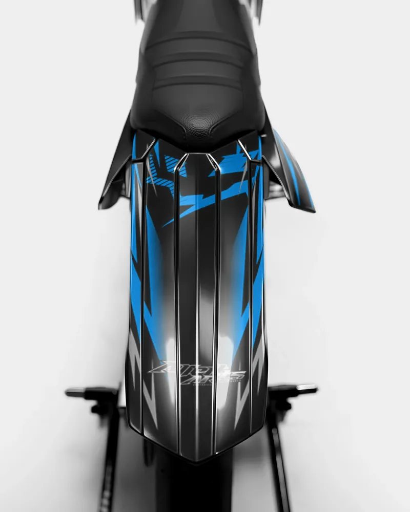 LUEUR - Decoratieset RIEJU 50cc - Blauw