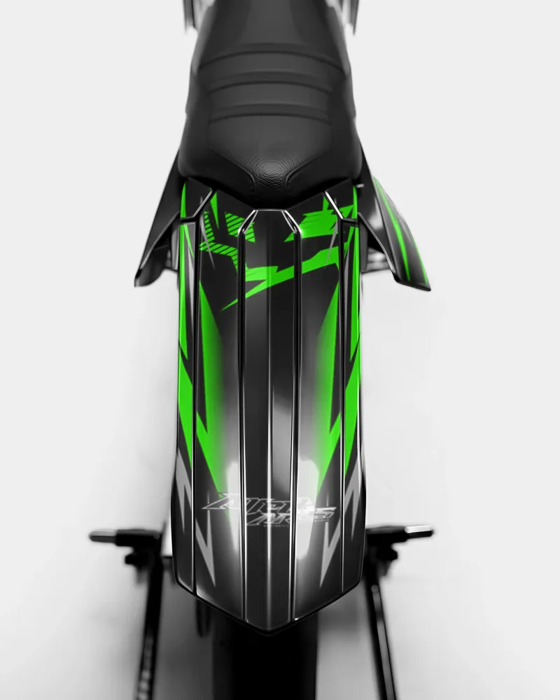 LUEUR - Decoratieset RIEJU 50cc - Groen