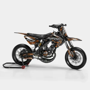LUEUR - Decoratieset RIEJU 50cc - Oranje