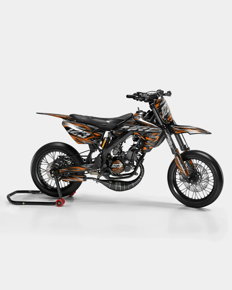 LUEUR - Decoratieset RIEJU 50cc - Oranje