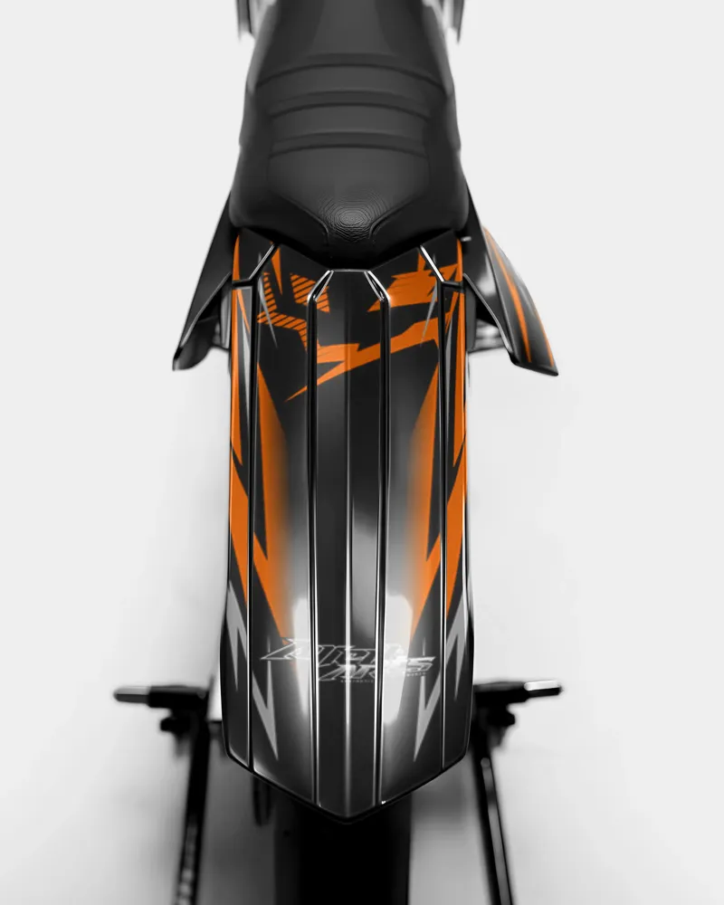 LUEUR - Decoratieset RIEJU 50cc - Oranje