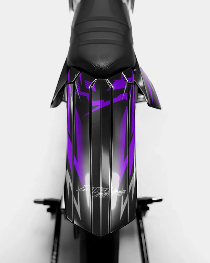 LUEUR - Decoratieset RIEJU 50cc - Paars