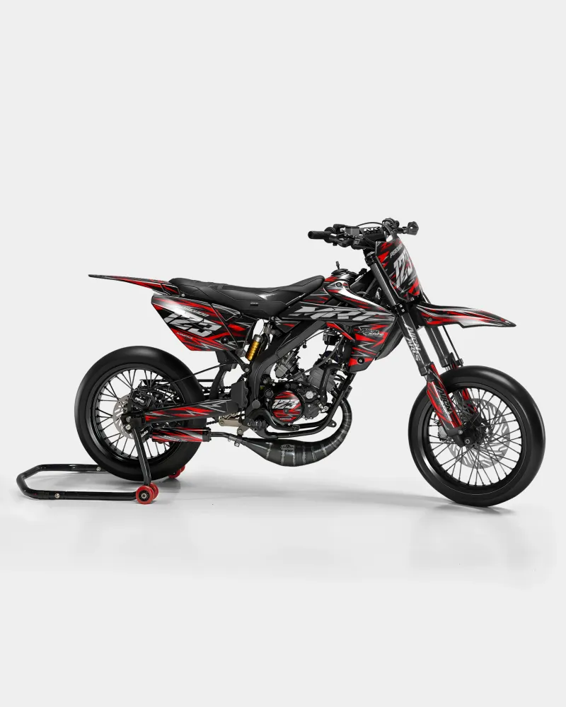 LUEUR - Decoratieset RIEJU 50cc - Rood