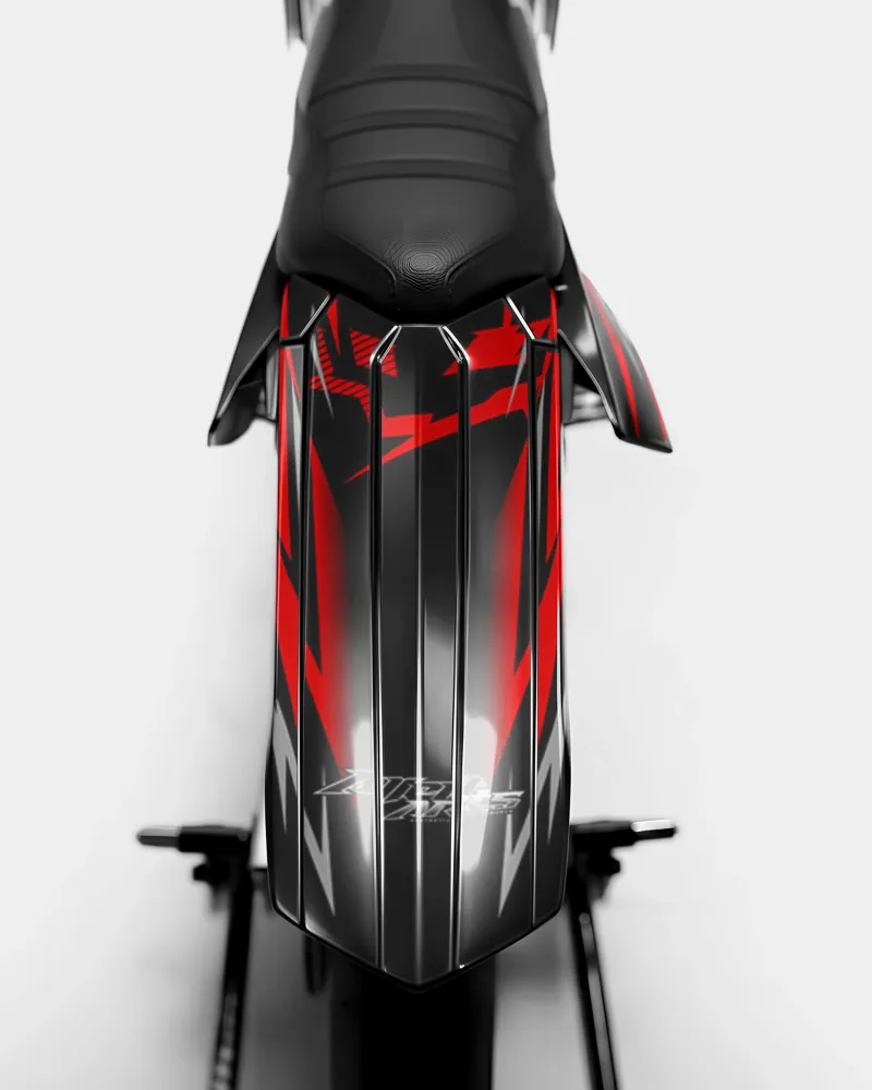 LUEUR - Decoratieset RIEJU 50cc - Rood