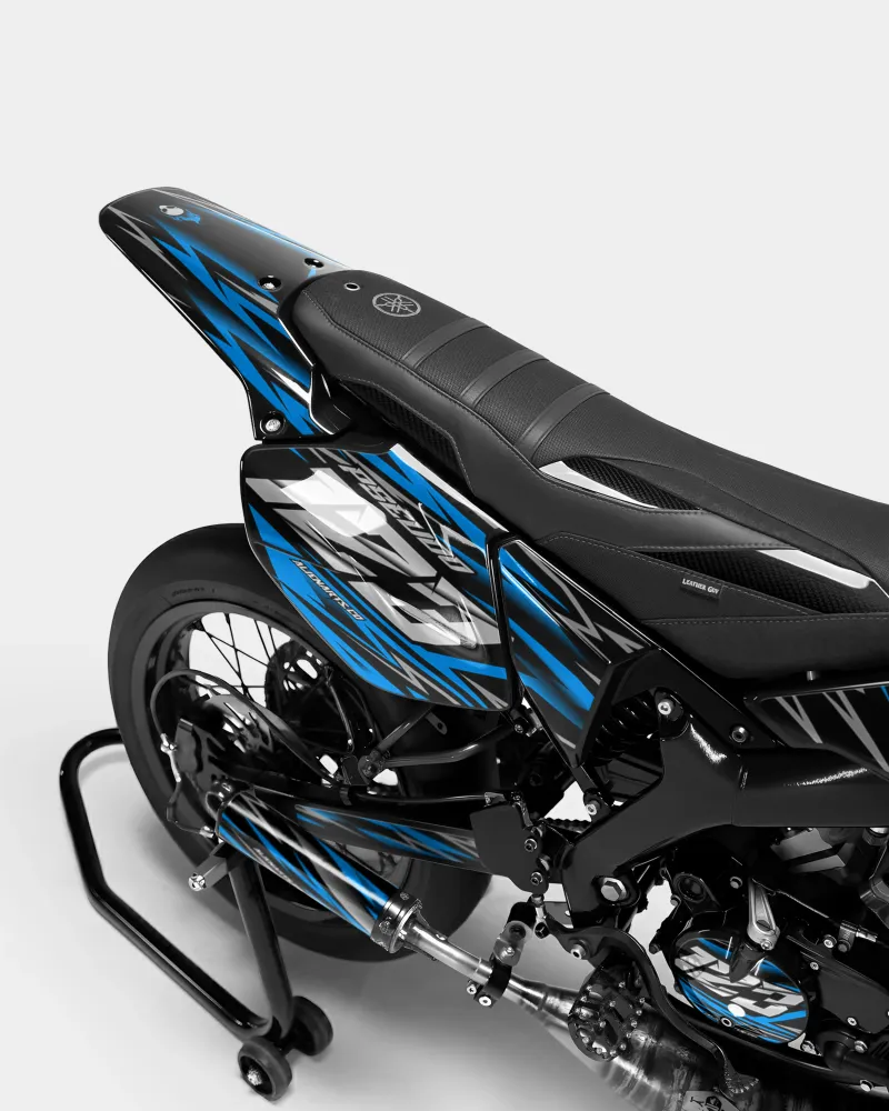 LUEUR - Decoratieset YAMAHA DT 50cc - Blauw