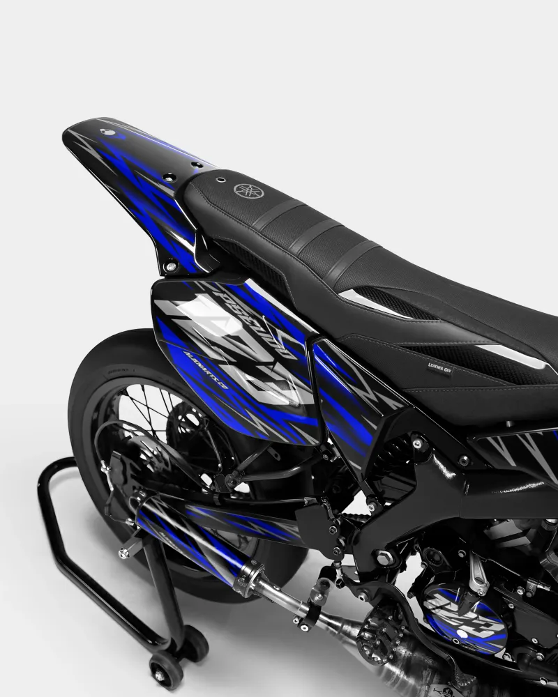 LUEUR - Decoratieset YAMAHA DT 50cc - Donkerblauw