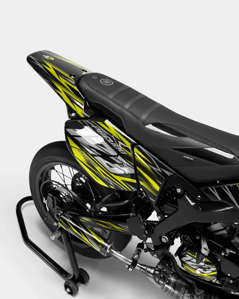 LUEUR - Decoratieset YAMAHA DT 50cc - Geel