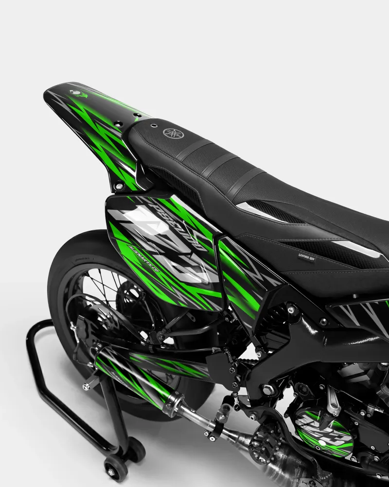 LUEUR - Decoratieset YAMAHA DT 50cc - Groen