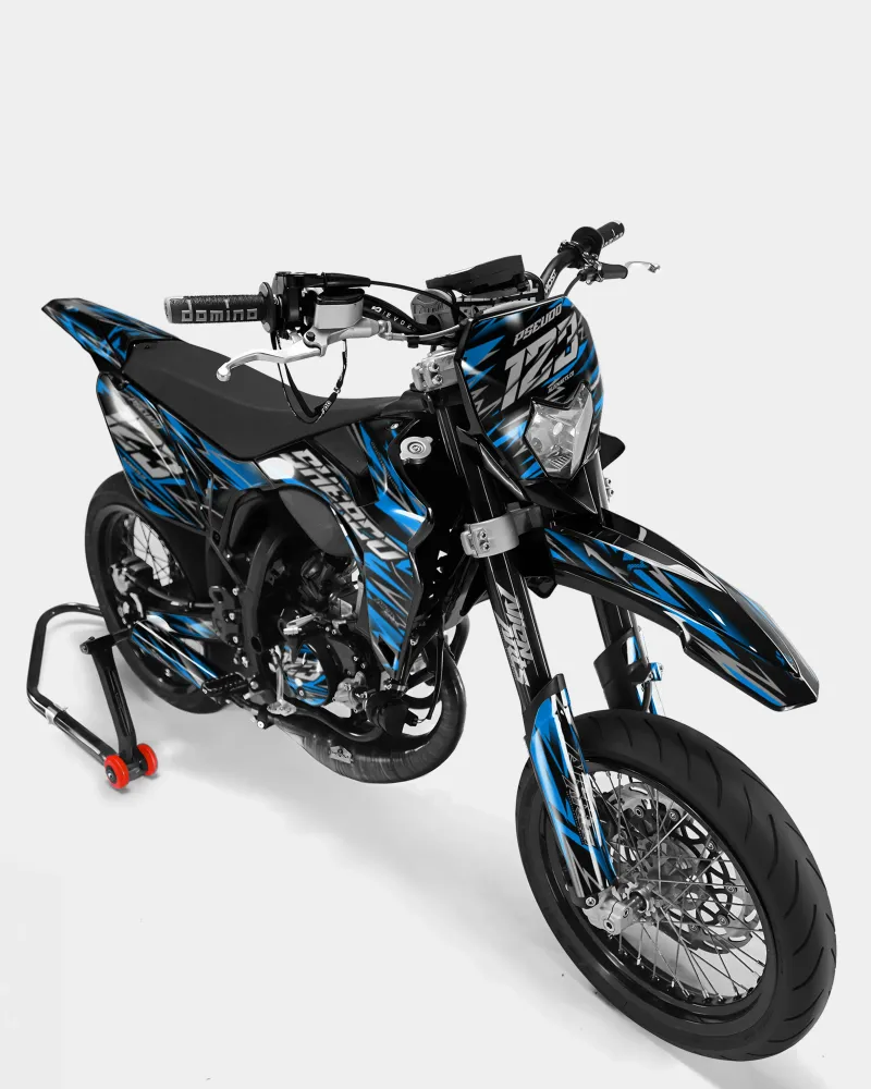 LUEUR - SHERCO 50cc decoratieset - Blauw