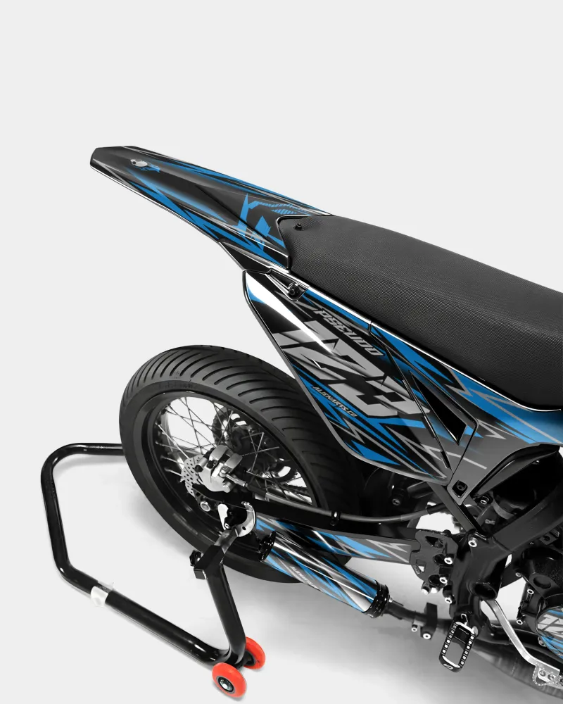 LUEUR - SHERCO 50cc decoratieset - Blauw