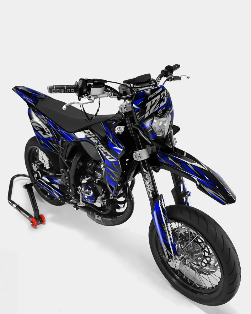 LUEUR - SHERCO 50cc decoratieset - Donkerblauw