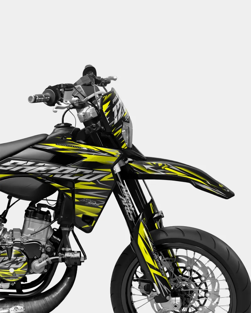 LUEUR - SHERCO 50cc decoratieset - Geel