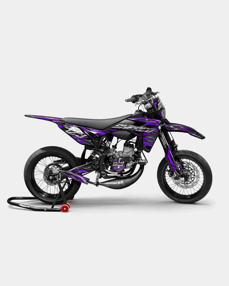 LUEUR - SHERCO 50cc decoratieset - Paars