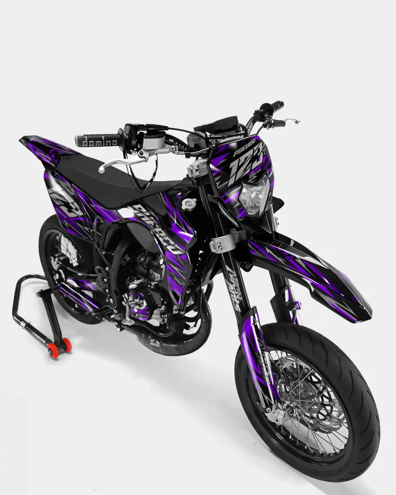 LUEUR - SHERCO 50cc decoratieset - Paars