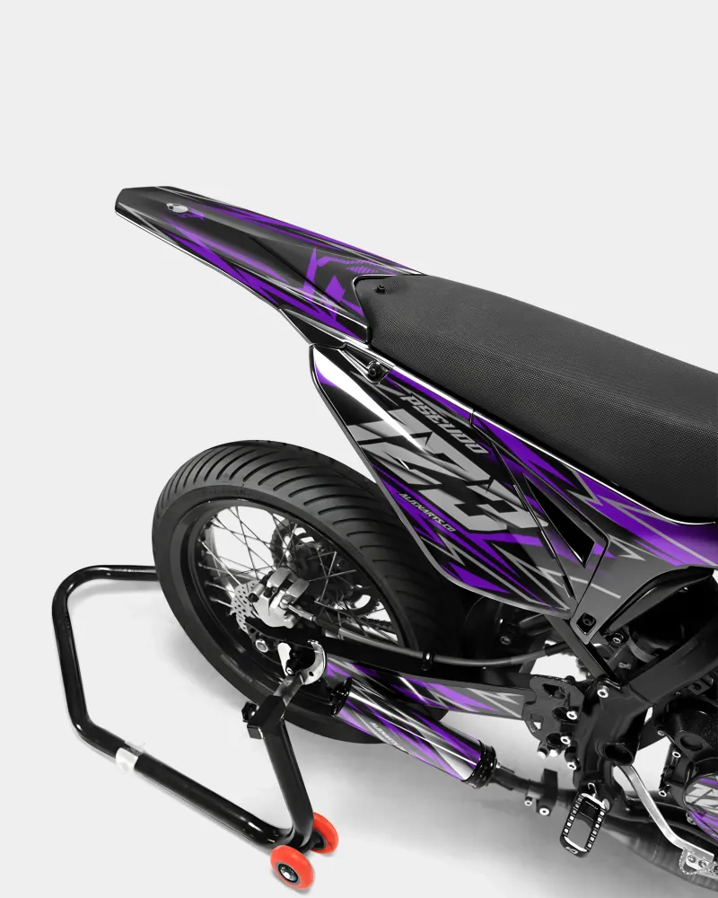 LUEUR - SHERCO 50cc decoratieset - Paars