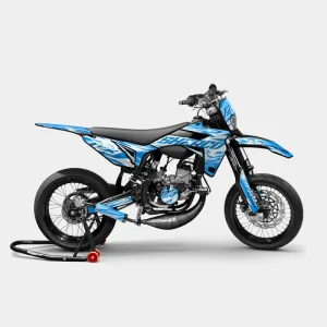 LUNIOR- Decoratieset SHERCO 50cc - Blauw