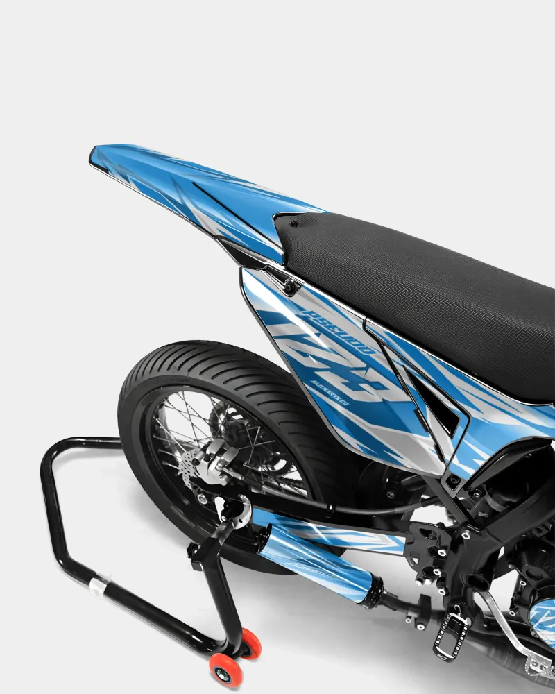 LUNIOR- Decoratieset SHERCO 50cc - Blauw
