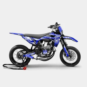 LUNIOR- Decoratieset SHERCO 50cc - Donkerblauw