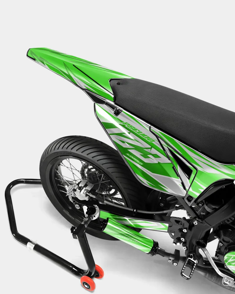 LUNIOR- Decoratieset SHERCO 50cc - Groen