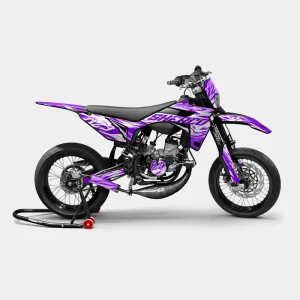 LUNIOR- Decoratieset SHERCO 50cc - Paars