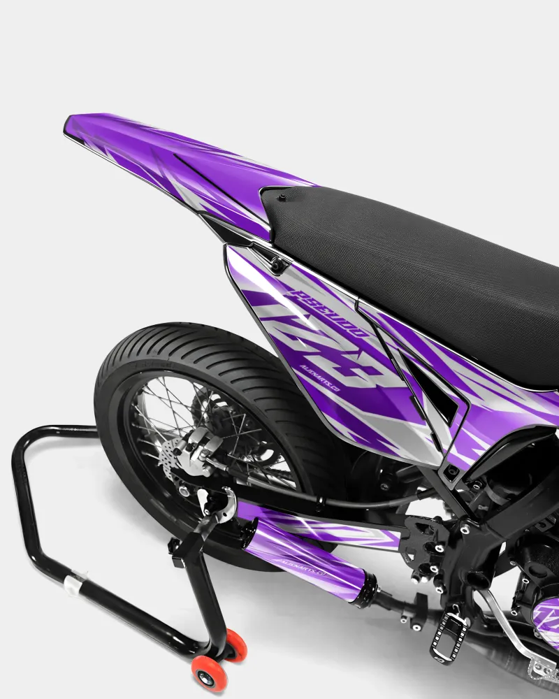 LUNIOR- Decoratieset SHERCO 50cc - Paars