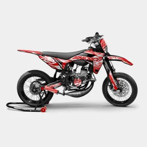 LUNIOR- Decoratieset SHERCO 50cc - Rood