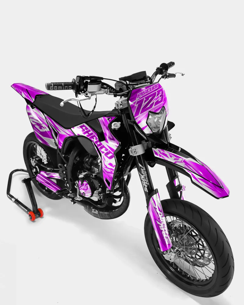 LUNIOR- Decoratieset SHERCO 50cc - Roze