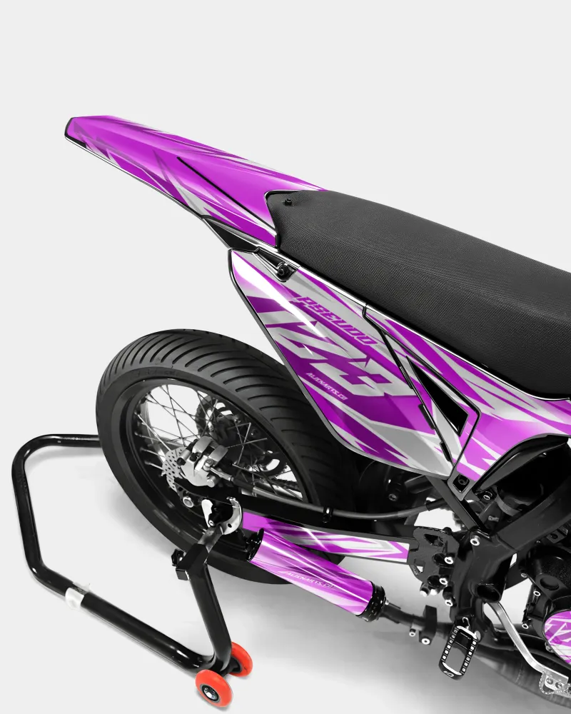 LUNIOR- Decoratieset SHERCO 50cc - Roze