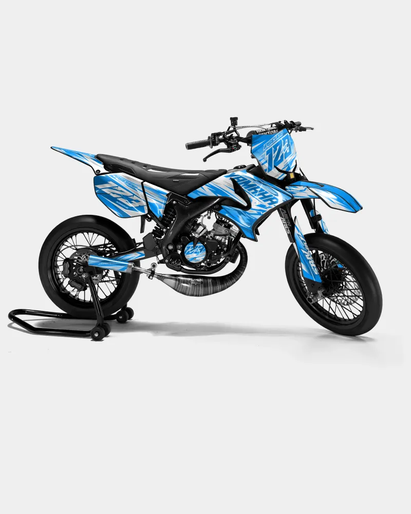LUNIOR - Decoratieset YAMAHA DT 50cc - Blauw