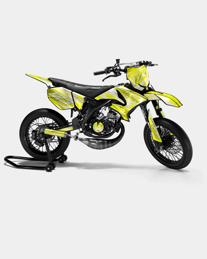 LUNIOR - Decoratieset YAMAHA DT 50cc - Geel