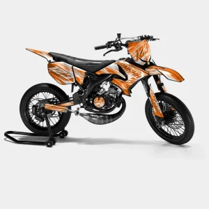 LUNIOR - Decoratieset YAMAHA DT 50cc - Oranje