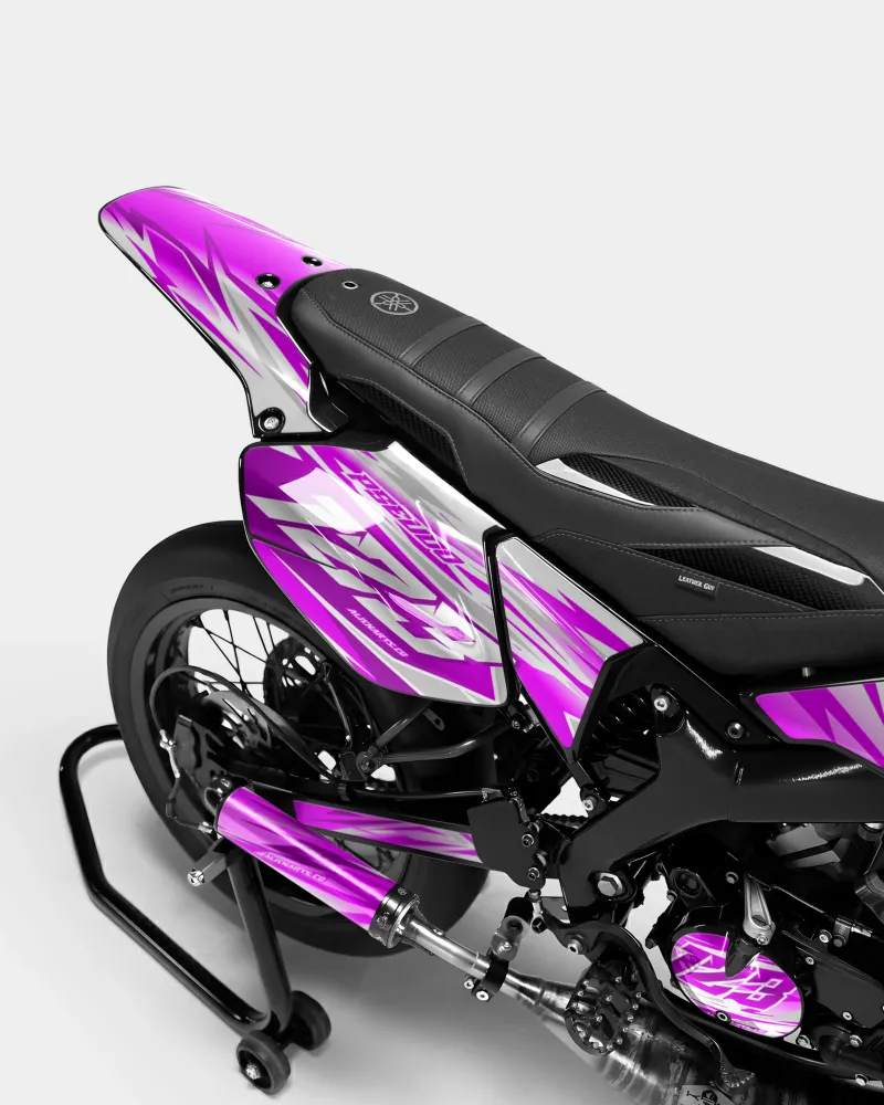 LUNIOR - Decoratieset YAMAHA DT 50cc - Roze