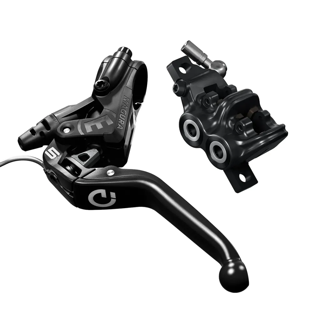 Magura MT5e HIGO-ontgrendeling (NC), 3-vinger aluminium hendel met kogelkop
