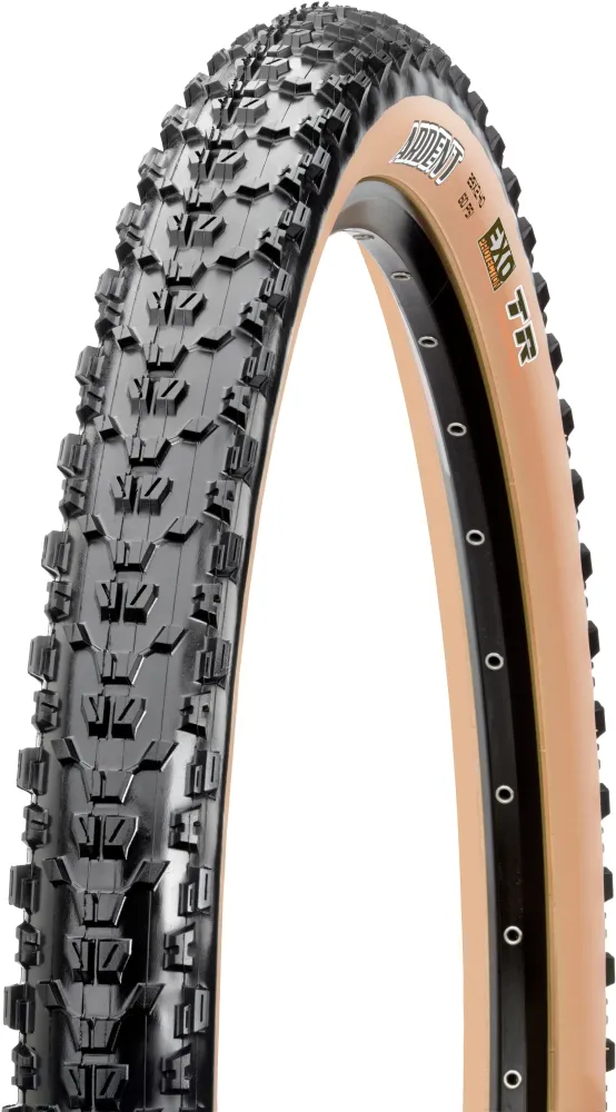 Maxxis Ardent vouwband 29x2.25" Dual EXO TR Tanwall zwart/lichtbruin