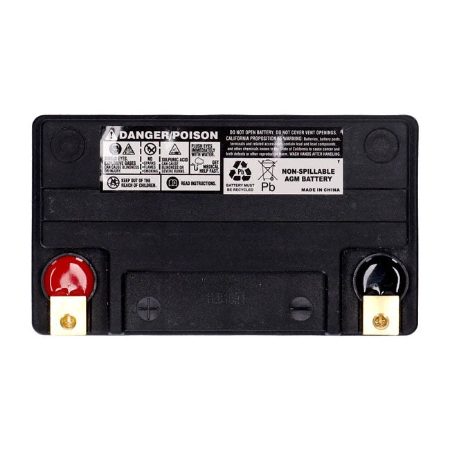 MCS 12V AGM accu 22Ah links+ 325CCA