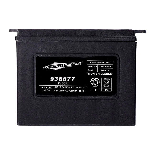 MCS 12V AGM accu 30Ah 370CCA