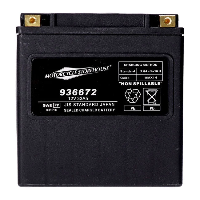 MCS 12V AGM accu 32Ah 450CCA