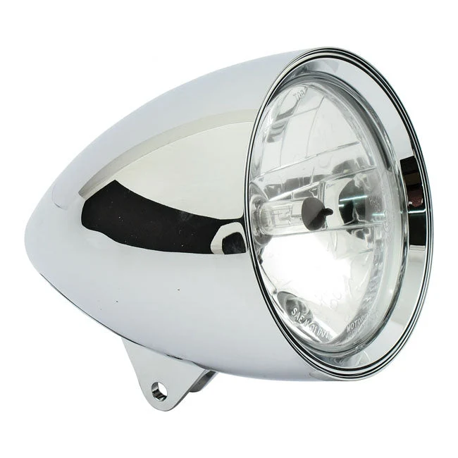 MCS 5-3/4" Klassieke koplamp Chroom