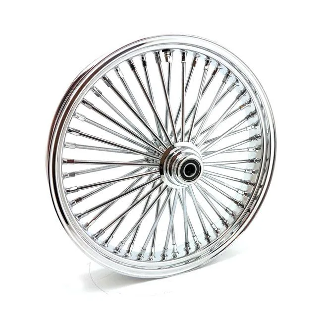 MCS Radiaal 48 Fat Spoke Voorwiel 3,50 x 21" SF Chroom