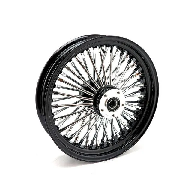 MCS Radial 48 Fat Spoke Achterwiel 3.50 x 16" Zwart
