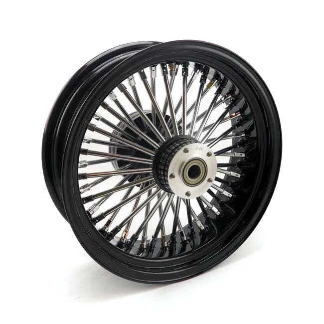 MCS Radial 48 Fat Spoke Achterwiel 5.50 x 16" Zwart