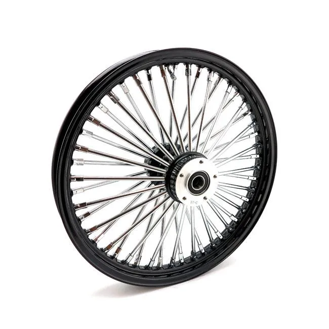 MCS Radial 48 Fat Spoke Voorwiel 2.15 x 19" DF Zwart