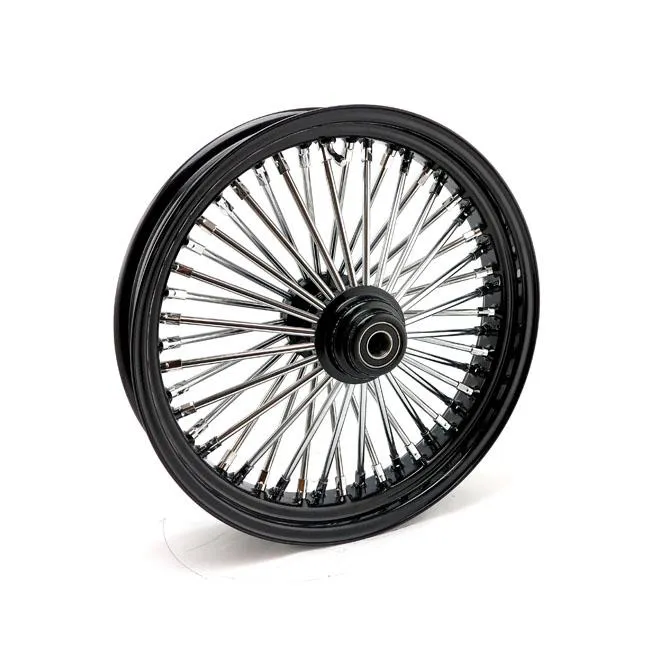 MCS Radial 48 Fat Spoke Voorwiel 3.50 x 18" SF Zwart